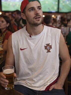 Vintage Nike Portugal Sleeveless Jersey Rare Soccer Tank Y2K Football 2000s Euro